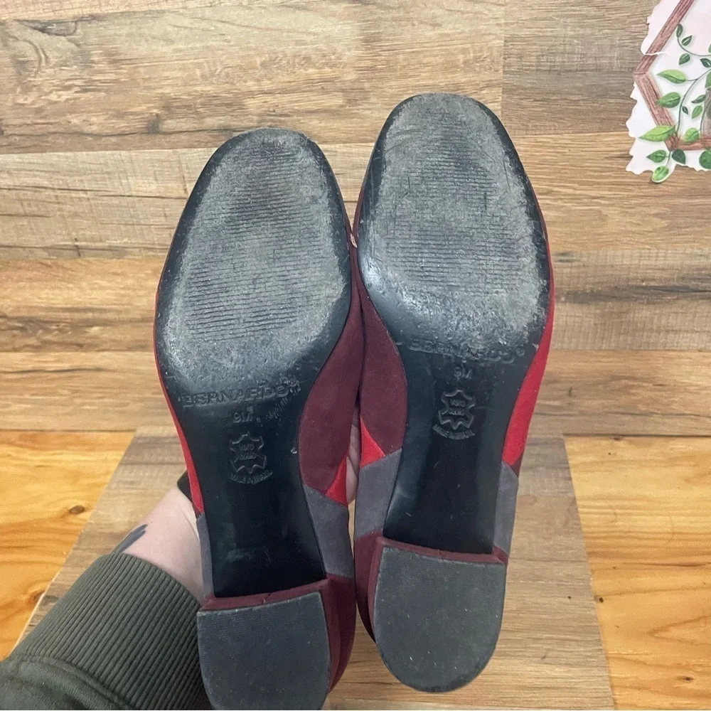 Bernardo block heel